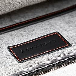 Casemade Real Leather Laptop Case/Zipped Folio Bag
