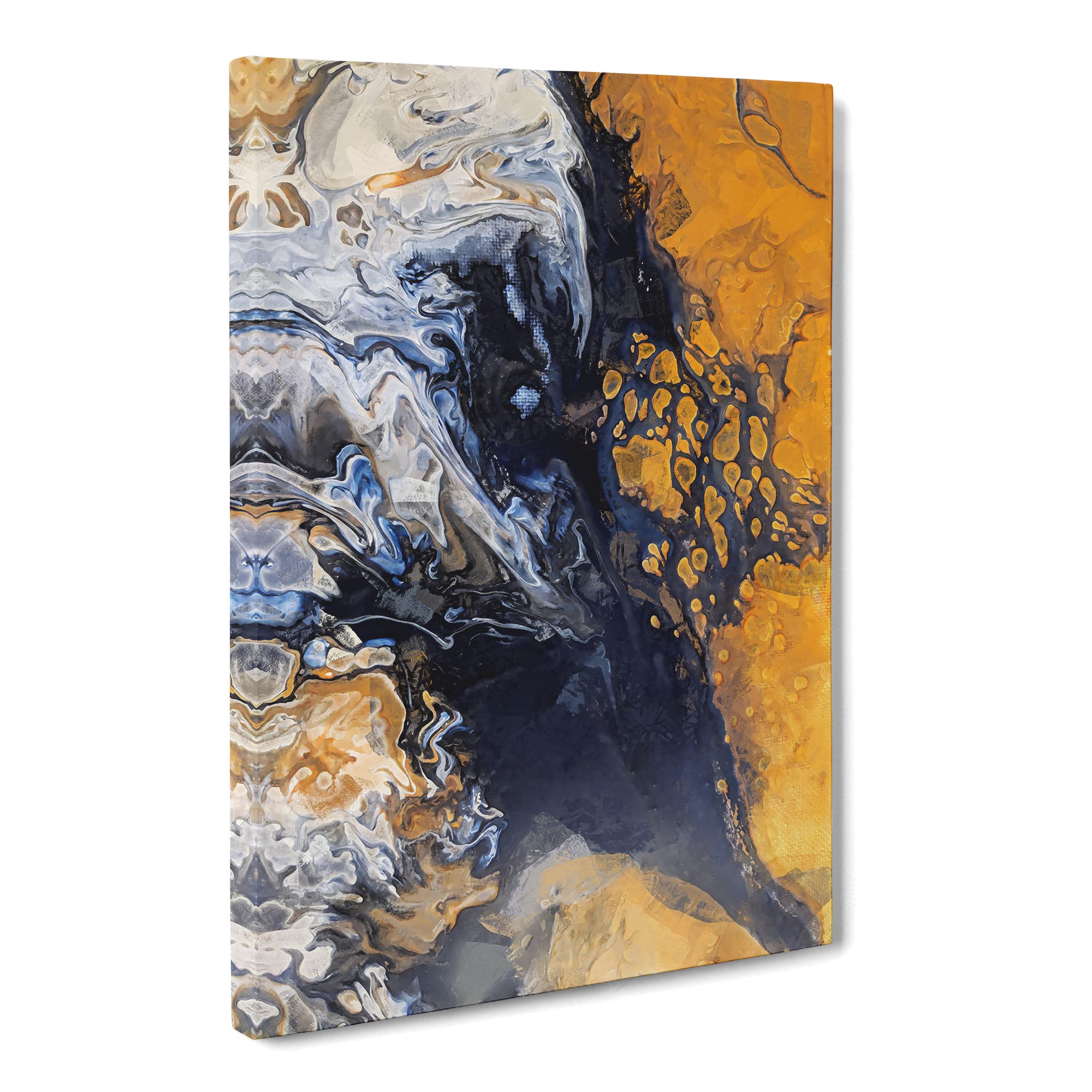 Heart For Life Canvas Print | Gallery Wrapped 30mm Frame Wall Art | 20x14 inches | Ready to Hang | Abstract Picture | Living Room Bedroom Lounge Office