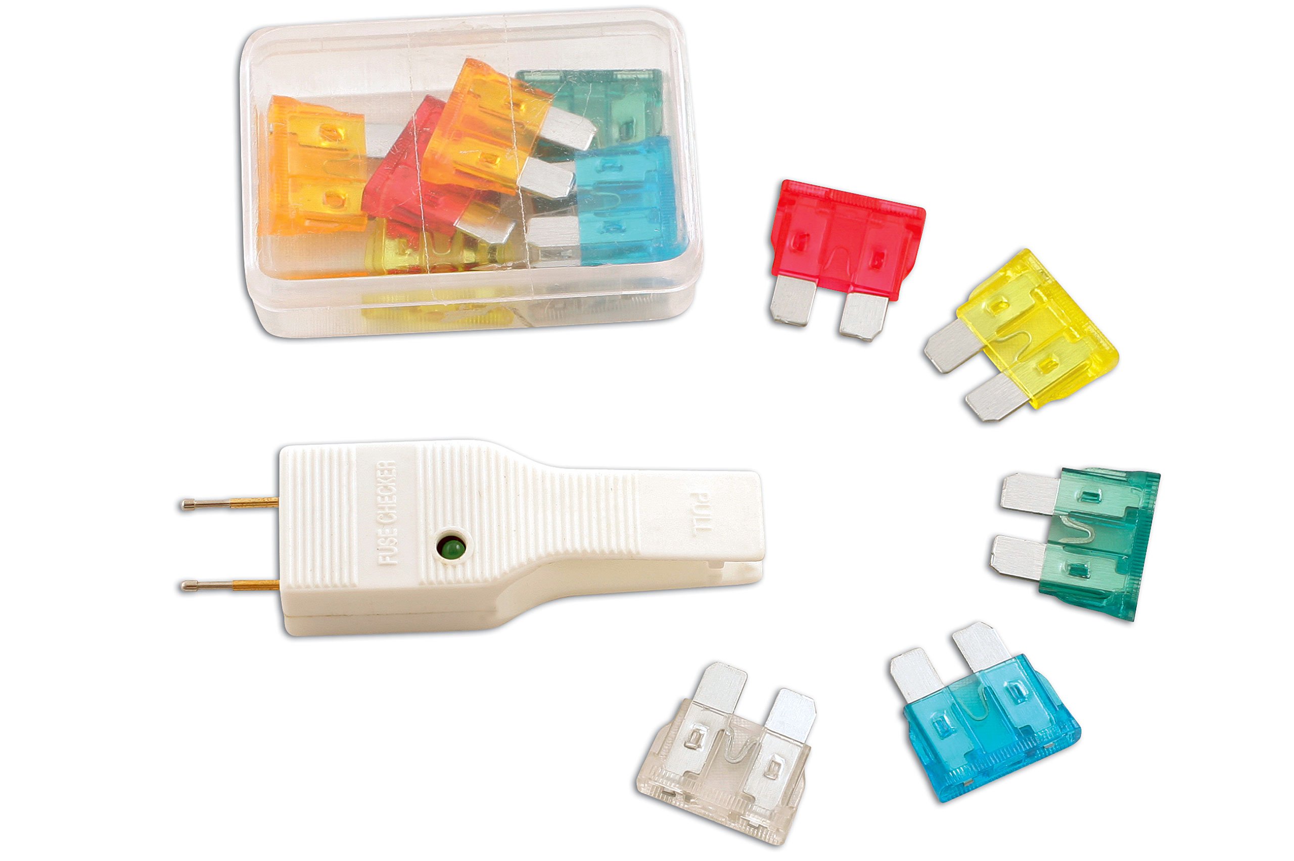 Gunson 77103 Auto Fuse and Tester Kit - 13pc