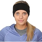 TrailHeads Womens Ponytail Headband - Moisture Wicking Hair Headband for Running, Winter, Workout - Athletic Headband Women