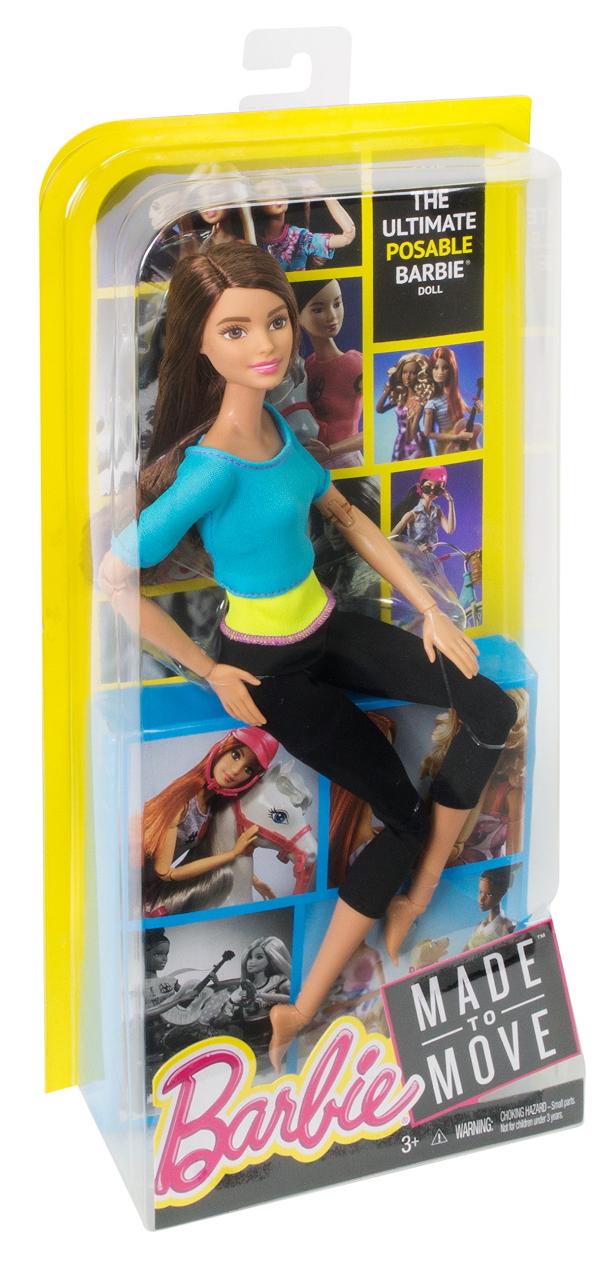 Galleon Barbie Made To Move Barbie Doll, Blue Top (Amazon Exclusive)