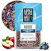 Tiesta Tea Blueberry Wild Child, Blueberry Hibiscus Herbal Tea, 1.8oz | Premium Non-Caffeinated Fruit Blend, Make Hot or Iced &amp; Brews Up to 25 Cups, 1.8 Ounce Resealable Pouch