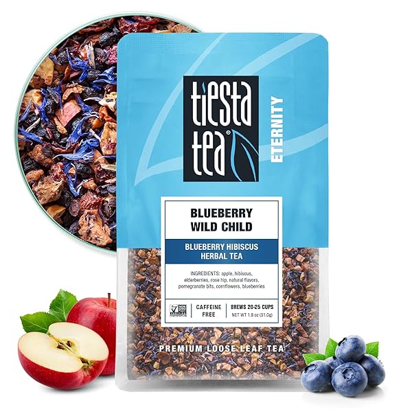 TIESTA TEA BLUEBERRY WILD CHILD, LOOSE LEAF, BLUEBERRY...