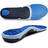 IFITNA 240+ LBS Plantar Fasciitis Relief Shoe Insole Heavy Duty Orthotic Strong Arch Support Inserts for Men Women Comfort Heel Cushion,Relief Flat Feet Pain,Sports and Work Boot Insoles Size 6