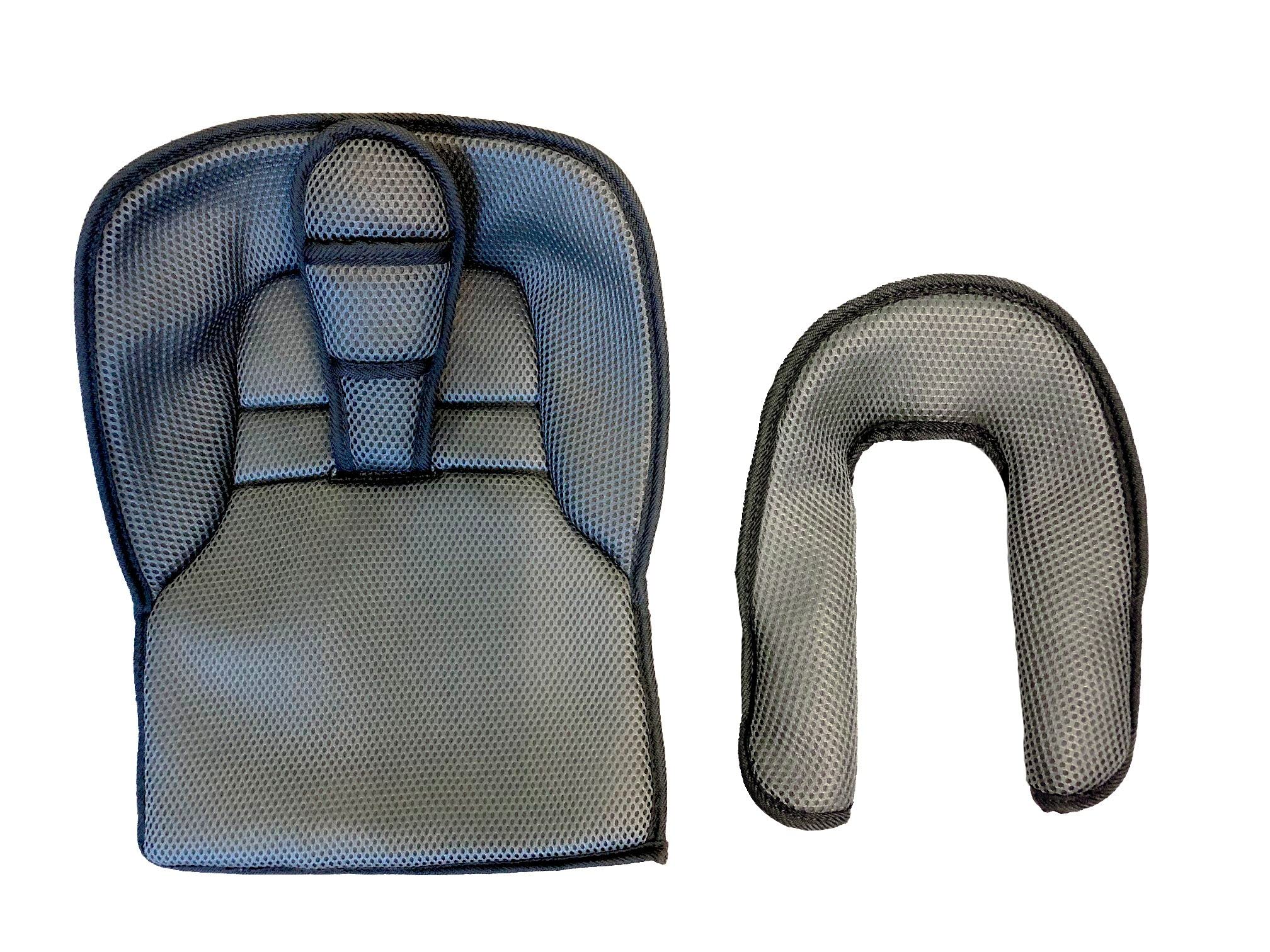 Hamax Seat Padding Complete Set: Grey