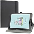 LiuShan Compatible with BOOX Tab Mini C Rotation Case,360 Degree Rotation Stand PU Cover for 7.8" BOOX Tab Mini C Tablet（Not Fit Other Tablet）,Black