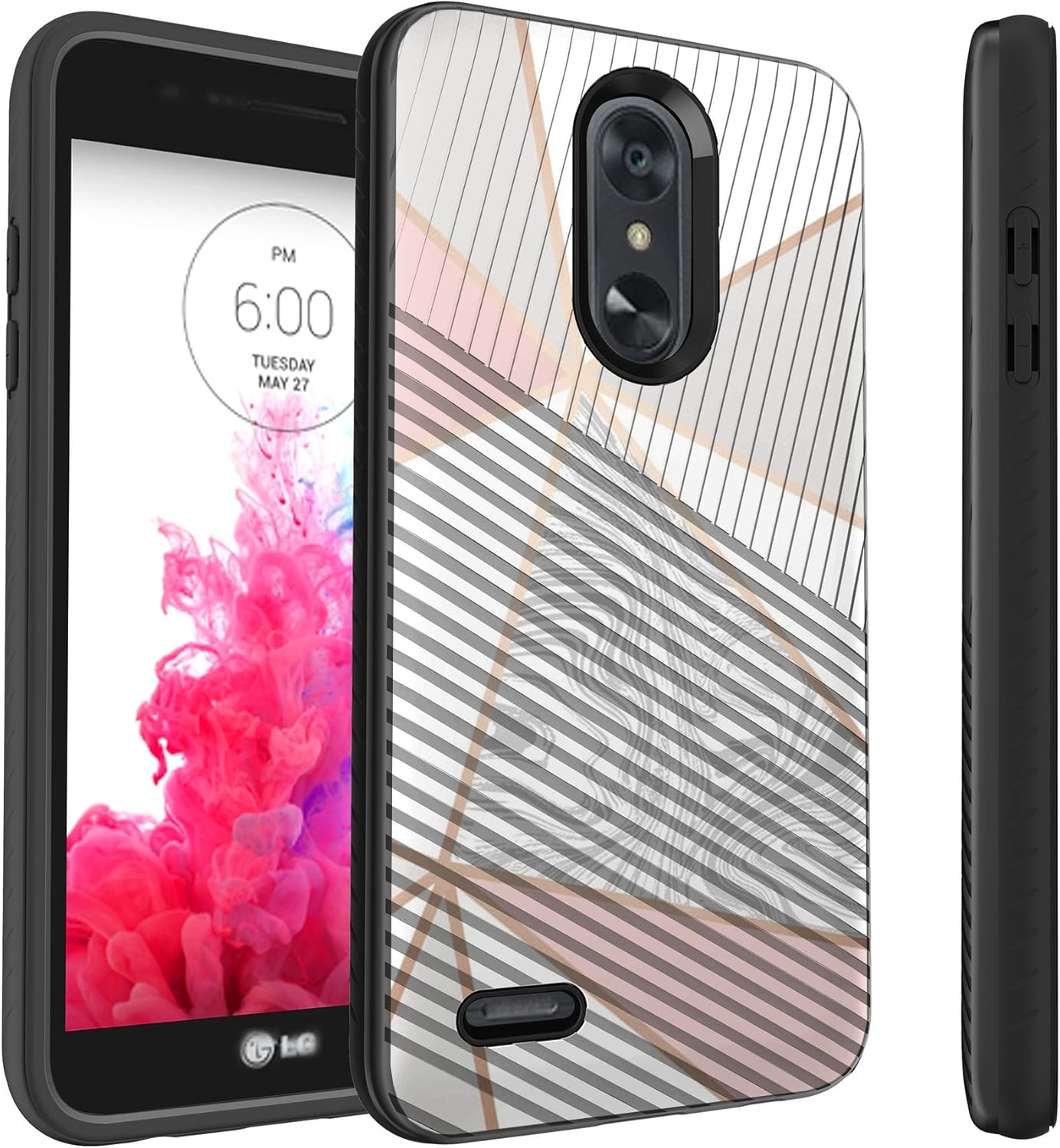 Best Lg Rebel 4 Lte Pink Camo Phone Case