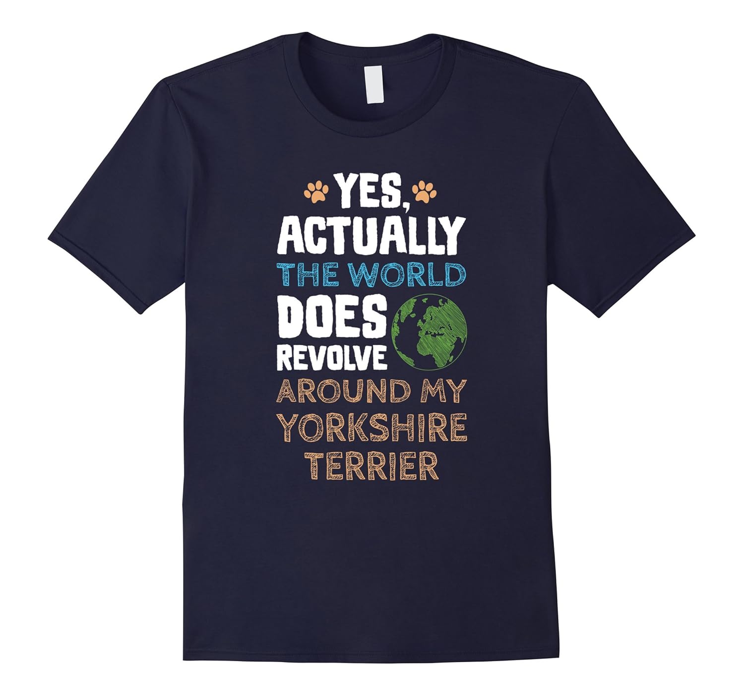 Funny Yorkshire Dog TShirt Gifts Men Women-FL
