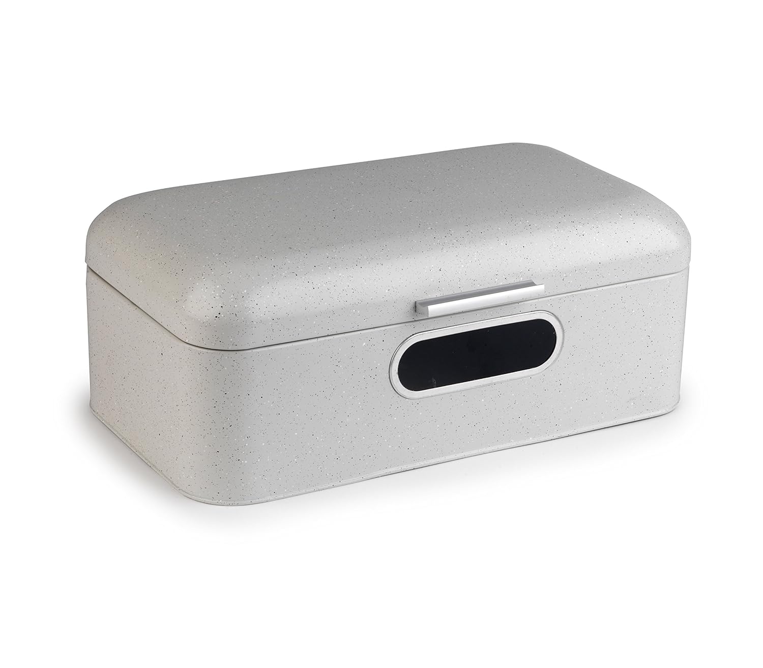 Salter BW04530W Marble Collection White Window Bread Bin, Ceramic, 42