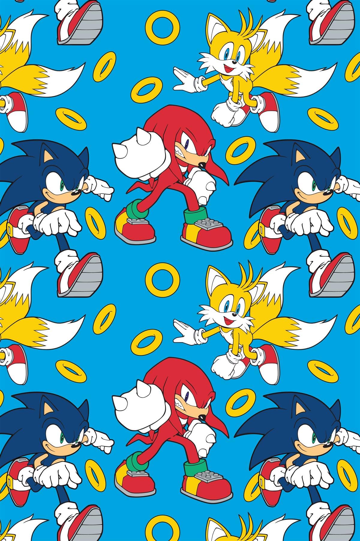 GAMER Fleece Blanket - Official Licensed Designs - Bed Throw Super Soft Blanket - 100 x 150cm (Sonic Speed)