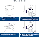 Levoit 10 Pack Humidifier Replacement Filters for LV600S Dual 200S Classic 160 view 5