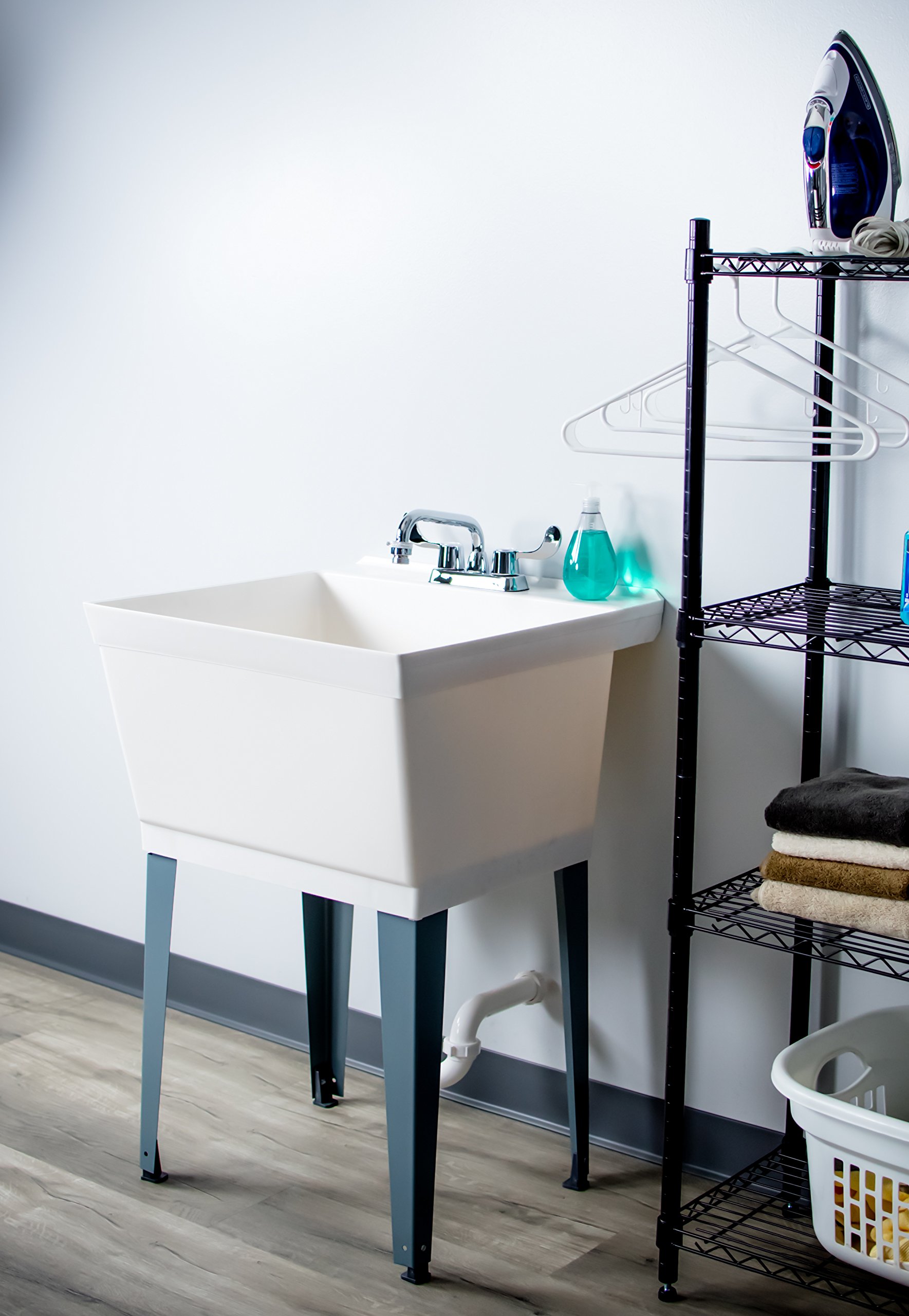 19Gallon Laundry Utility Tub Heavy Duty Thermoplastic Basin