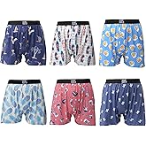 Warriors & Scholars | Mens boxer Shorts | Boxer shorts for men pack of 6 | Printed Mens underwear | Men boxer short underwear
