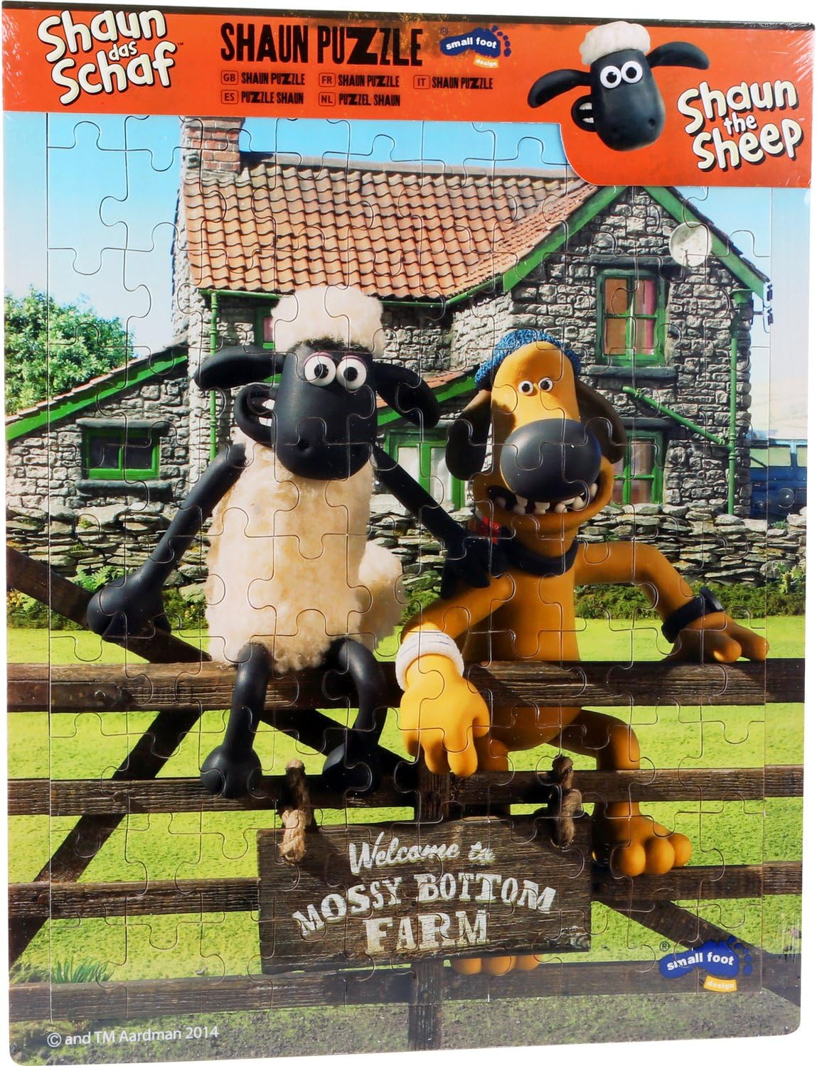 Puzzles Shaun Le Mouton Puzzle On Se Couche Jouets Et Jeux