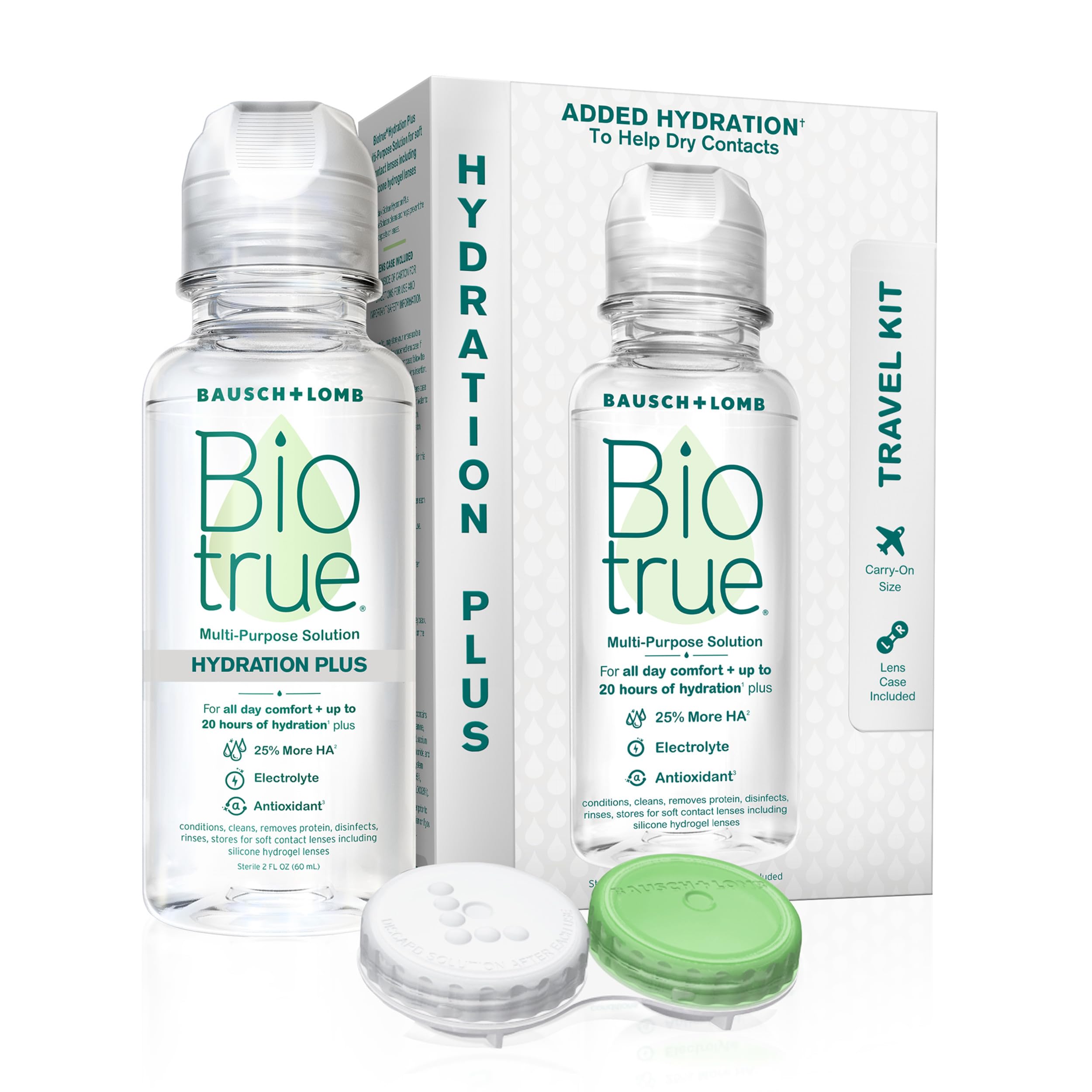 Biotrue Hydration Plus Contact Lens Solution with