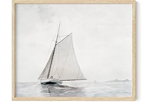 HAUS AND HUES Vintage Beach Wall Art - Vintage Oil Paintings for Exquisite Wall Decor in Home and Office Spaces (8x10 Unframed)