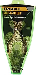 Amazon.com : Frabill Crappie Grip N Check Fish Measurer : Fishing ...