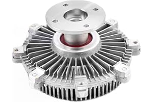 ADIGARAUTO 6601 Premium Engine Cooling Fan Clutch Compatible with Nissan Frontier Pathfinder Xterra NV1500 NV2500 NV3500 4.0L V6, OE Replacement