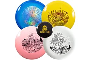 Doomsday Prepper Disc Golf Set | 4 Discs with Mini Starter Set with Putter, Midrange, and Two Drivers