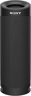 Sony SRS-XB23 tragbarer, kabelloser Bluetooth Lautsprecher (12h Akkulaufzeit, wasserabweisend, Extra Bass), schwarz
