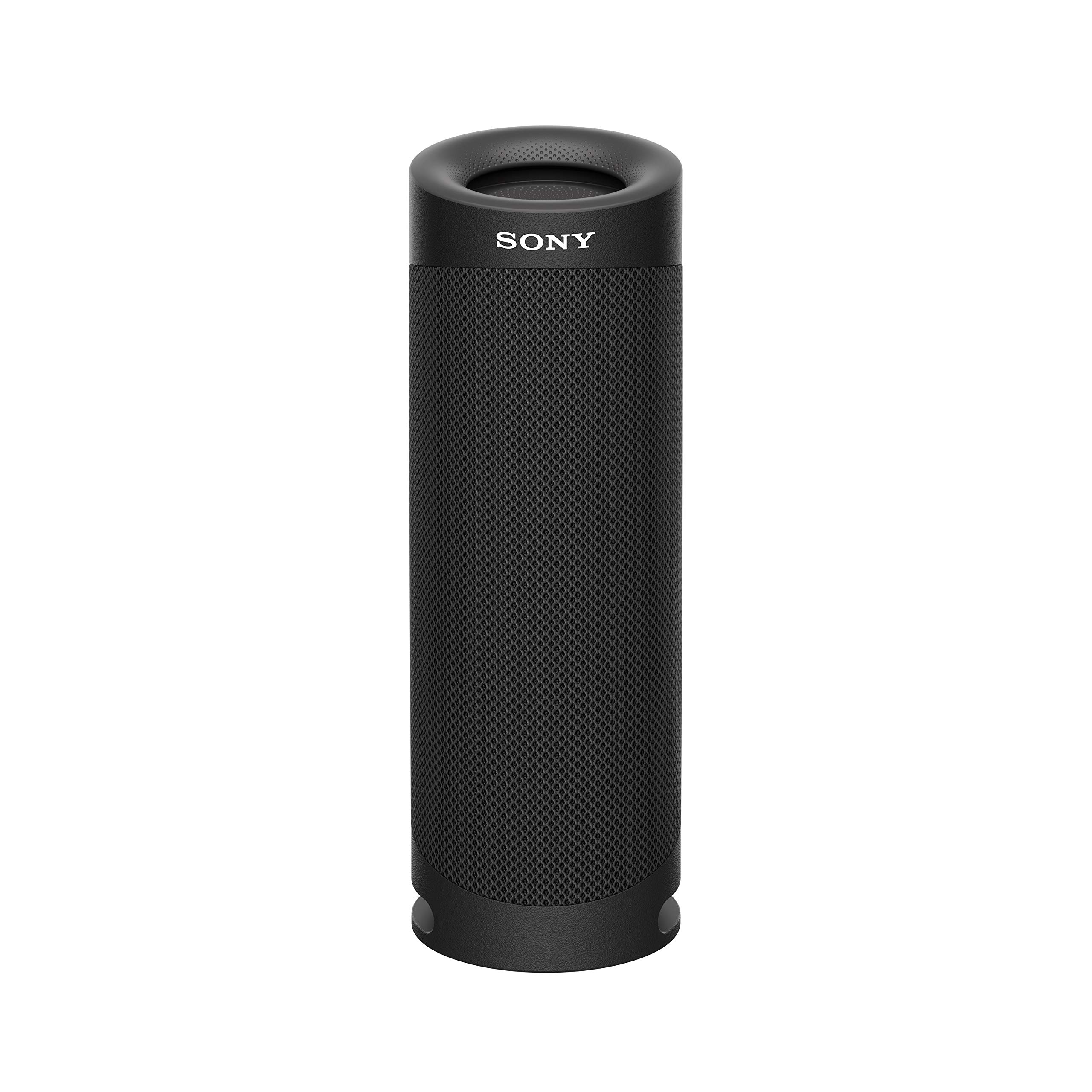 Sony SRS-XB23 - Altavoz Bluetooth inalámbrico súper portátil, potente y duradero, resistente al agua, con graves adicionales, negro