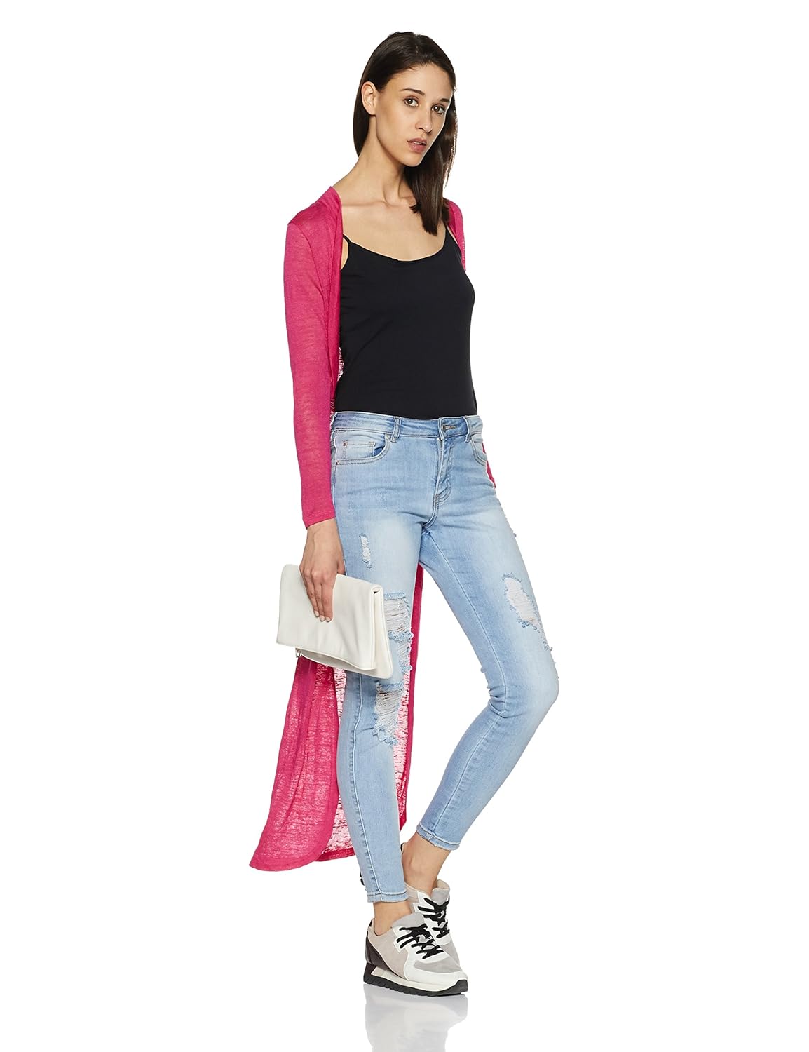 and women's blouson shrug