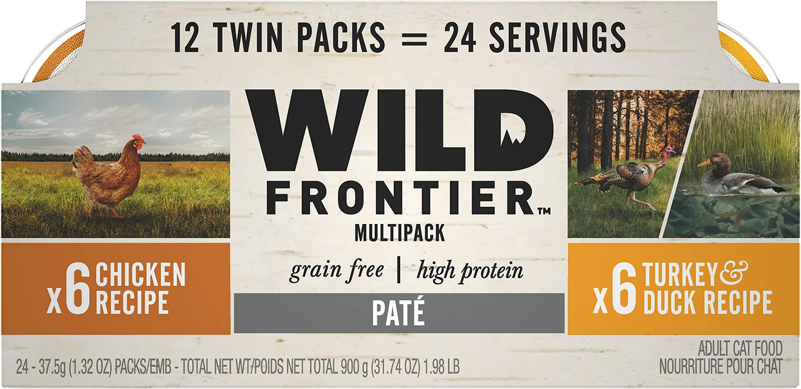 Nutro Wild Frontier High Protein Grain Free Wet Cat Food