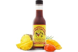 DIRTY DICK'S Dirty Dicks Original Hot Sauce, 5 Fl Oz - Award-Winning Blend of Habanero, Tropical Fruits & Spices (Pack of 1)