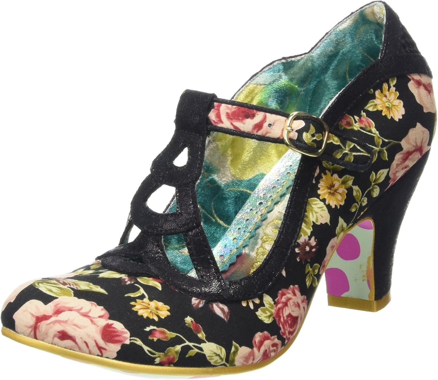 Irregular Choice Nicely Done Black Multi