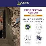 Bostik Rapid Setting Cement 5kg - Fast 20 Minute Waterproof Repair Mortar view 3