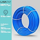 LavaTap MDPE Pipe 25mm Blue Water Mains Supply Plastic Tube 25M PE80 view 4