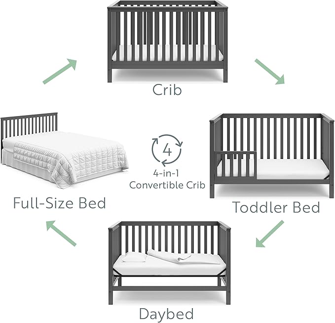 storkcraft hillcrest convertible crib