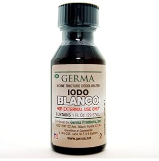 Amazon Com De La Cruz Decolorized Iodine First Aid Antiseptic