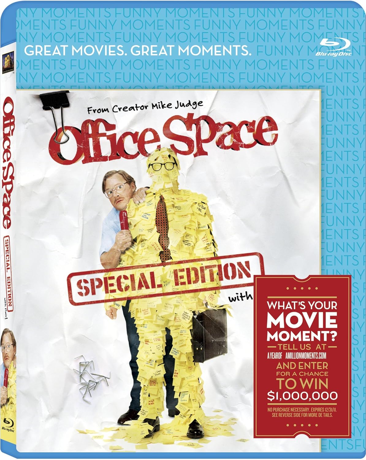 Amazon Com Office Space Blu Ray Movies Tv