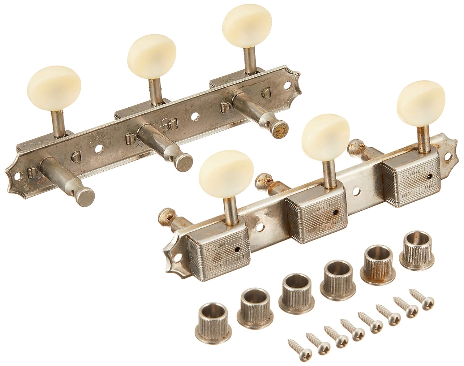 クルーソン Plate Pb Dr ニッケル Aging ギター用ペグ B00oojc1rs 3per エレキギターペグ 売れ筋がひ贈り物