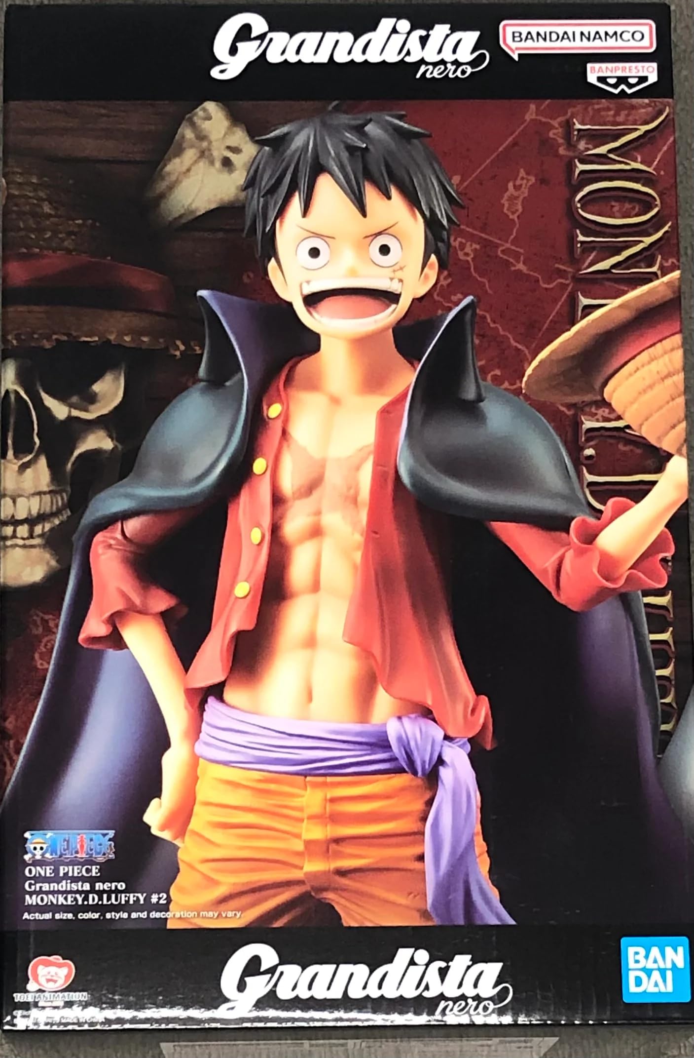 Banpresto - One Piece - Grandista Nero - Monkey. D. Luffy #2 Statue