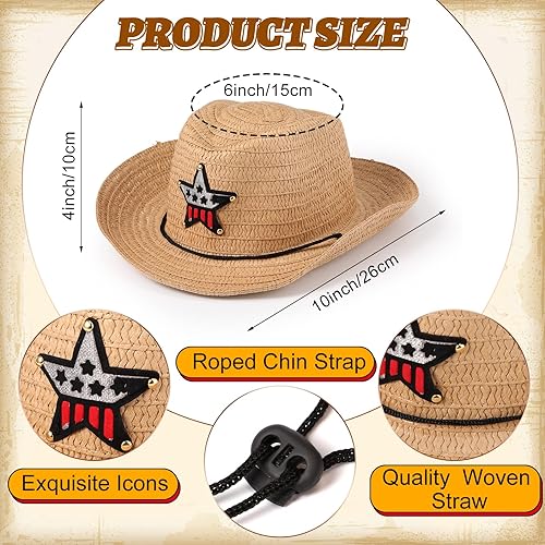 Cowboy Hats Kids Straw Hats To Decorate Kids Cowboy Hats Party