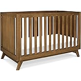 Davinci Otto 3-in-1 Convertible Baby Crib with Toddler Bed & Daybed Conversion, Durable & Easy to Assemble - GREENGUARD Gold Certified with 4 Adjustable Mattress Heights - Walnut
