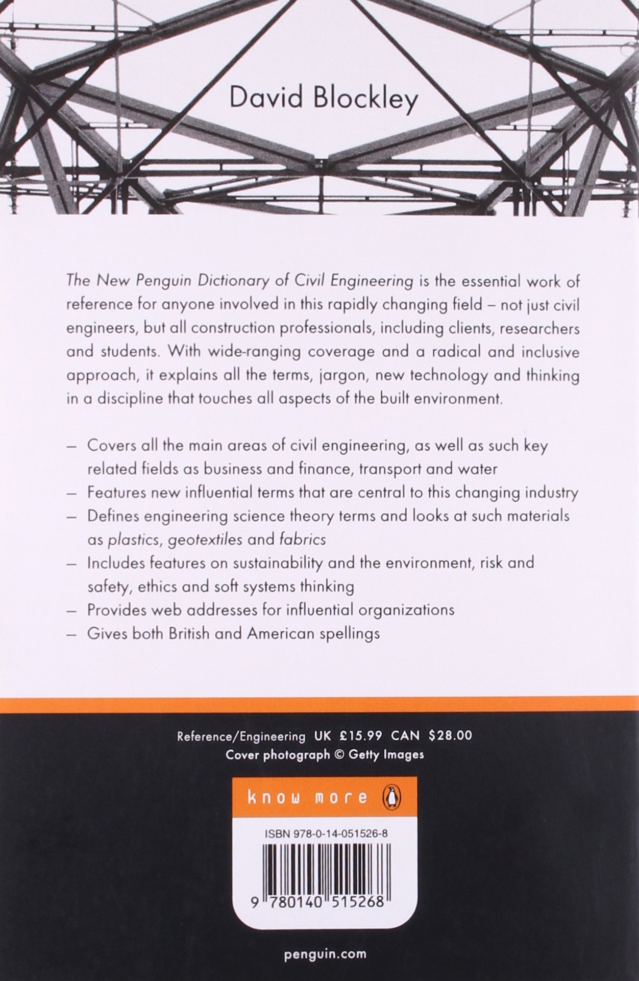 Penguin Dictionary of Civil Engineering: David Blockley: 9780140515268:  Amazon.com: Books