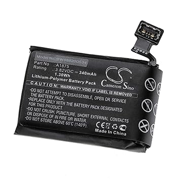 vhbw batería Compatible con Apple Watch A1861, Series 3 ...
