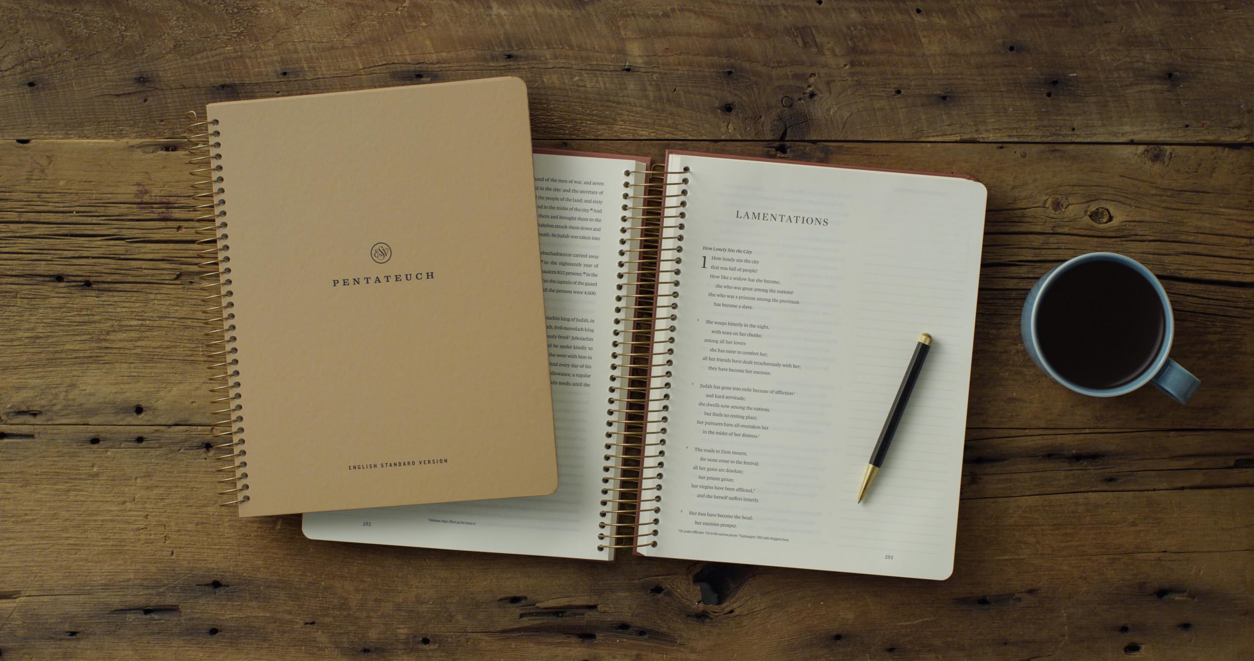 ESV Spiral-Bound Journaling Bible, Five-Volume Set (Hardcover): Holy Bible, English Standard Version ESV Spiral-Bound Journaling Bible, Five-Volume Set (Hardcover): Holy Bible, English Standard Version Product Bundle