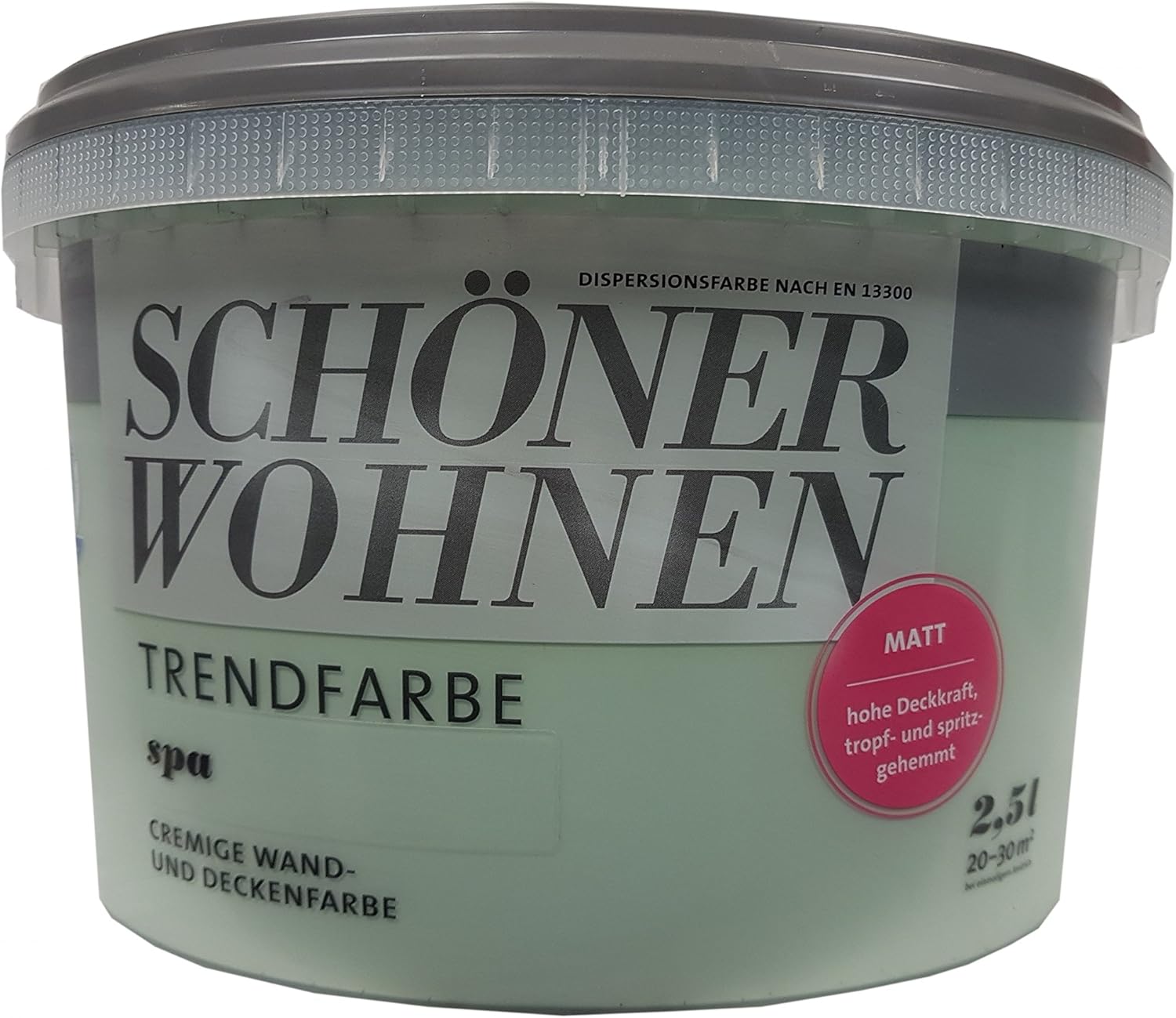 2 5l Schoner Wohnen Trend Wandfarbe Matt Spa Amazon De Baumarkt