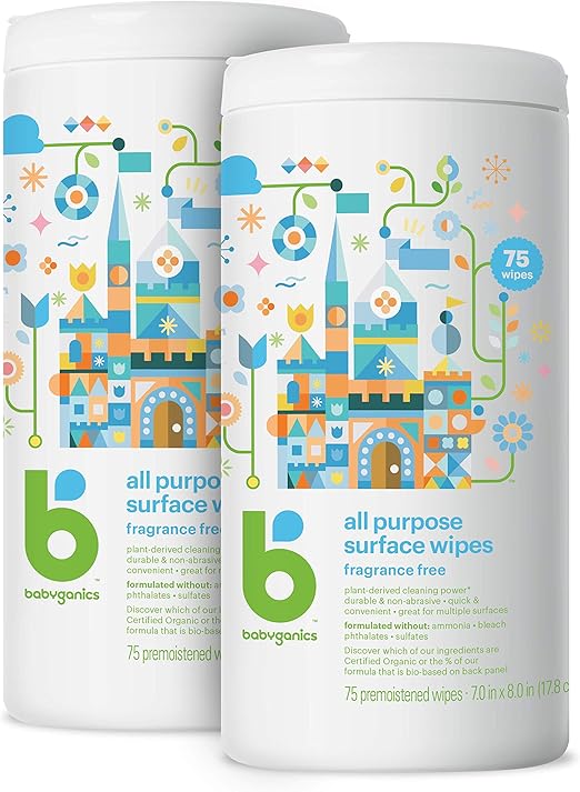 babyganics surface wipes