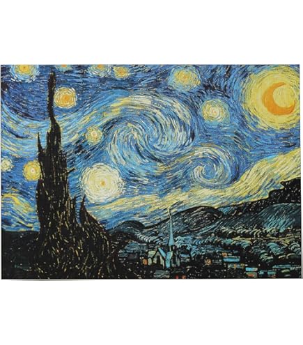 その他 Vincent van Gogh The Starry Night 1000% Amazon.com: Educa - 1000 Piece Puzzle for Adults | The