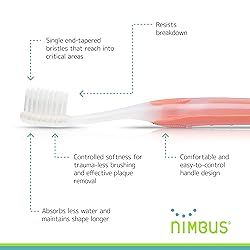 NIMBUS NIMBY Kid's Extra Soft Toothbrushes for