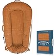Corduroy Baby Nest Cover for Dockatot Deluxe+ Docks | MEXXI Hypoallergenic Cotton Newborn Lounger Cover | (Cover Only) (Brown)