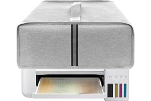 Kingshion Printer Dust Cover, Splash-Proof Fabric Easy to Clean & Storage, Compatible with Epson EcoTank ET-2800/ET-2850 Wire