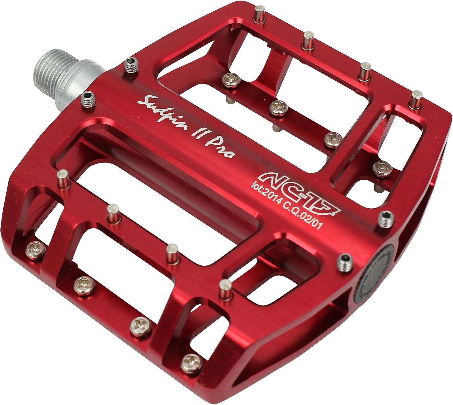 NC-17 Sudpin II Pro Aluminium Platform Pedals Cycling Pedals MTB/Mountain Bike/BMX Pedal Two Ball Bearings + Cr-Mo Axle/Includes Zpins - Image 5
