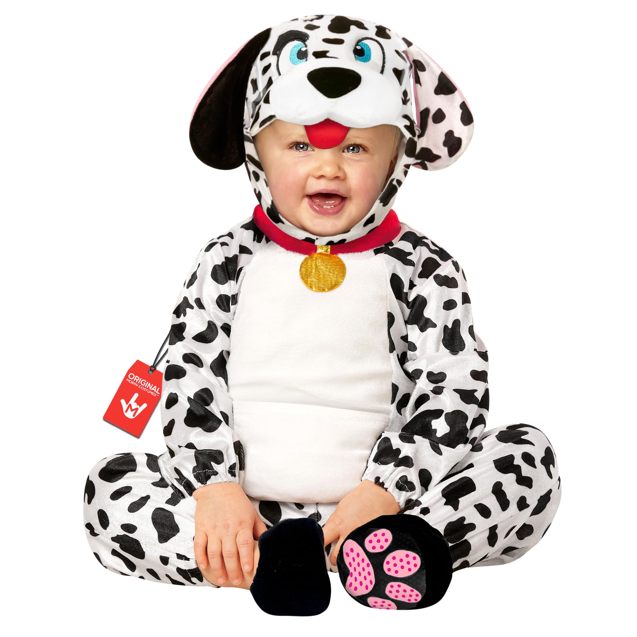 Morph Dalmatian Costume Baby, Dalmatian Costume Kids, Toddler Puppy Costumes, Toddler Dog, Kid Halloween Costumes For Kids, 6-12 Months
