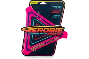 Aerobie 325972 11-1/2" Orbiter Boomerang - Orange Yellow Magenta